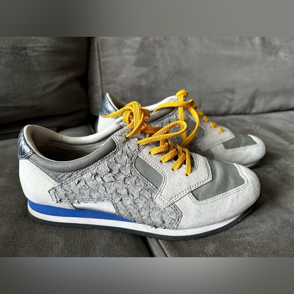 ALEXANDER WANG Textured Fashion Designer Sneakers Size 38 - Picture 10 of 16